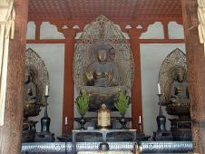 The buddha of Horyu-ji temple