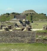 Monte Alban, the columns