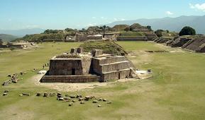 Monte Alban, view from the other end