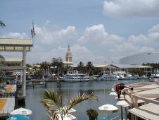 The area of Bayside  - view from the Hard Rock Cafe