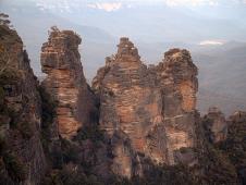 The three sisters in the Blue Mountains