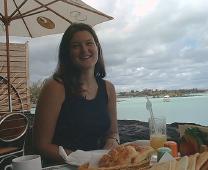 Sunday morning brunch ... with a full view on the Indian Ocean