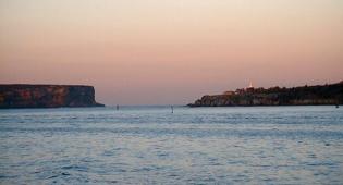 Where Sydney harbour meets the Ocean
