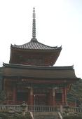 The temple of Kiyomizu Dera