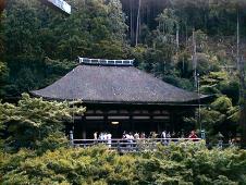 Kiyomizu temple - lost in the mountains surrounding Kyoto