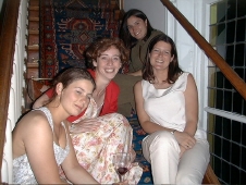 Nicoline, Elise, Eva, Caro