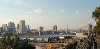 Manhattan - view from Brooklyn