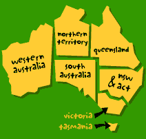Map Australia