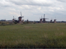 Windmills  and FLAT landscape!!
