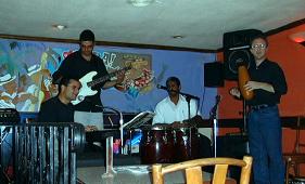 The live band