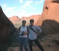 Caro and Seb, in the valley of the winds