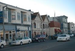 The streets of Sausalito