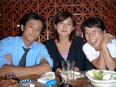 Atsushi, Makiko and Yoshiko